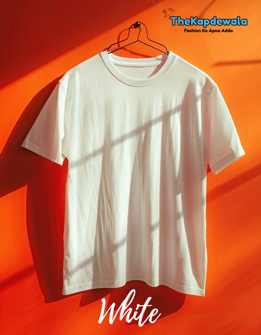 Unisex Oversized White T-Shirt