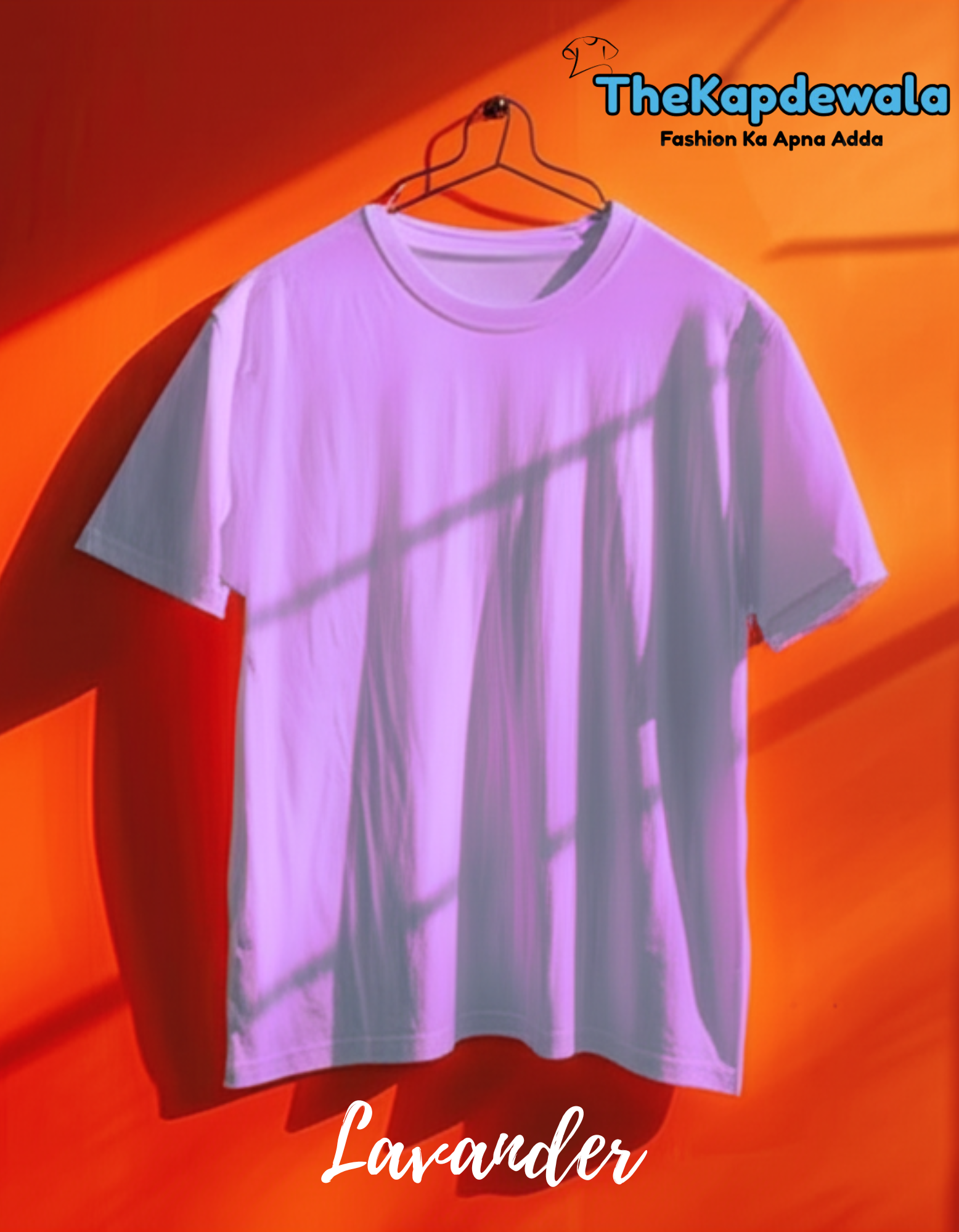 Unisex Oversized Lavender Colour T-Shirt