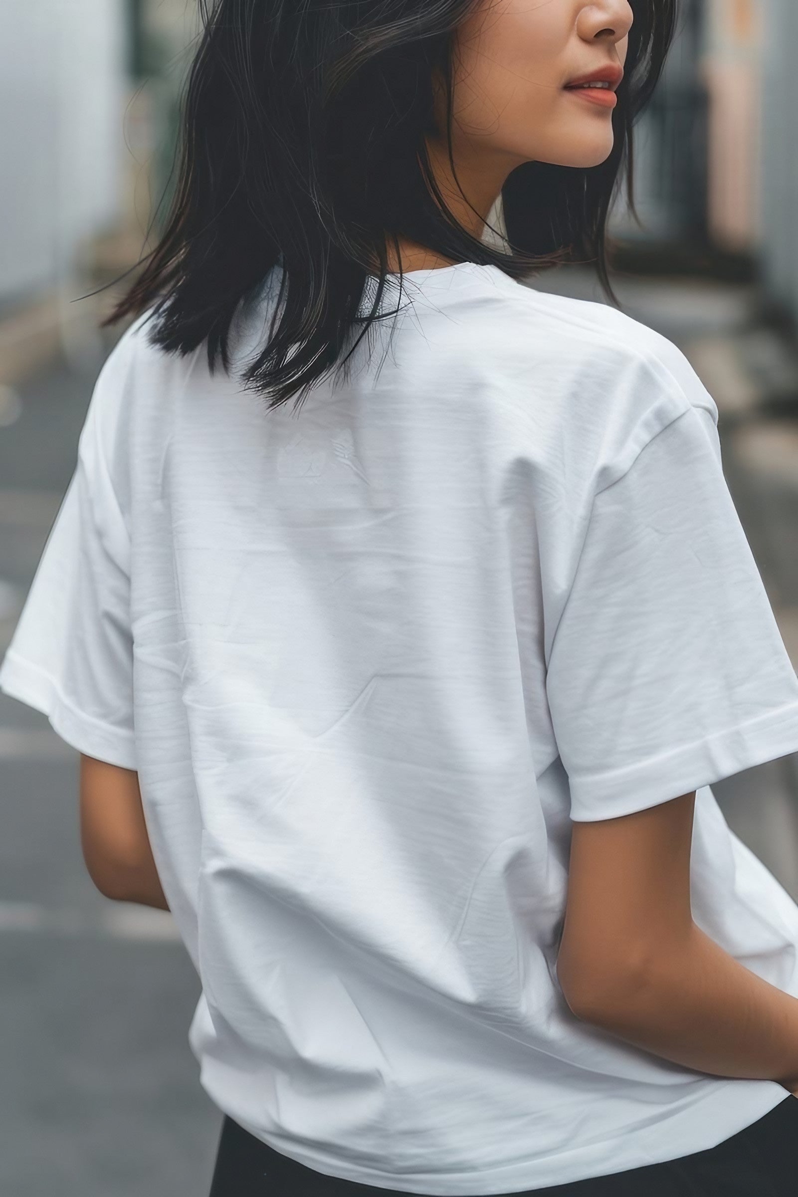 Unisex Oversized White T-Shirt