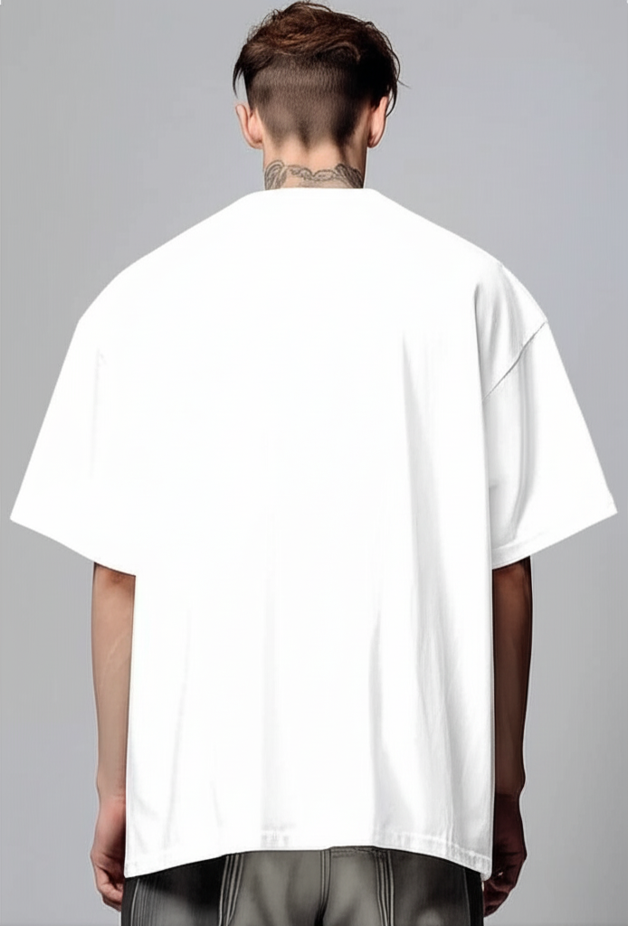 Unisex Oversized White T-Shirt