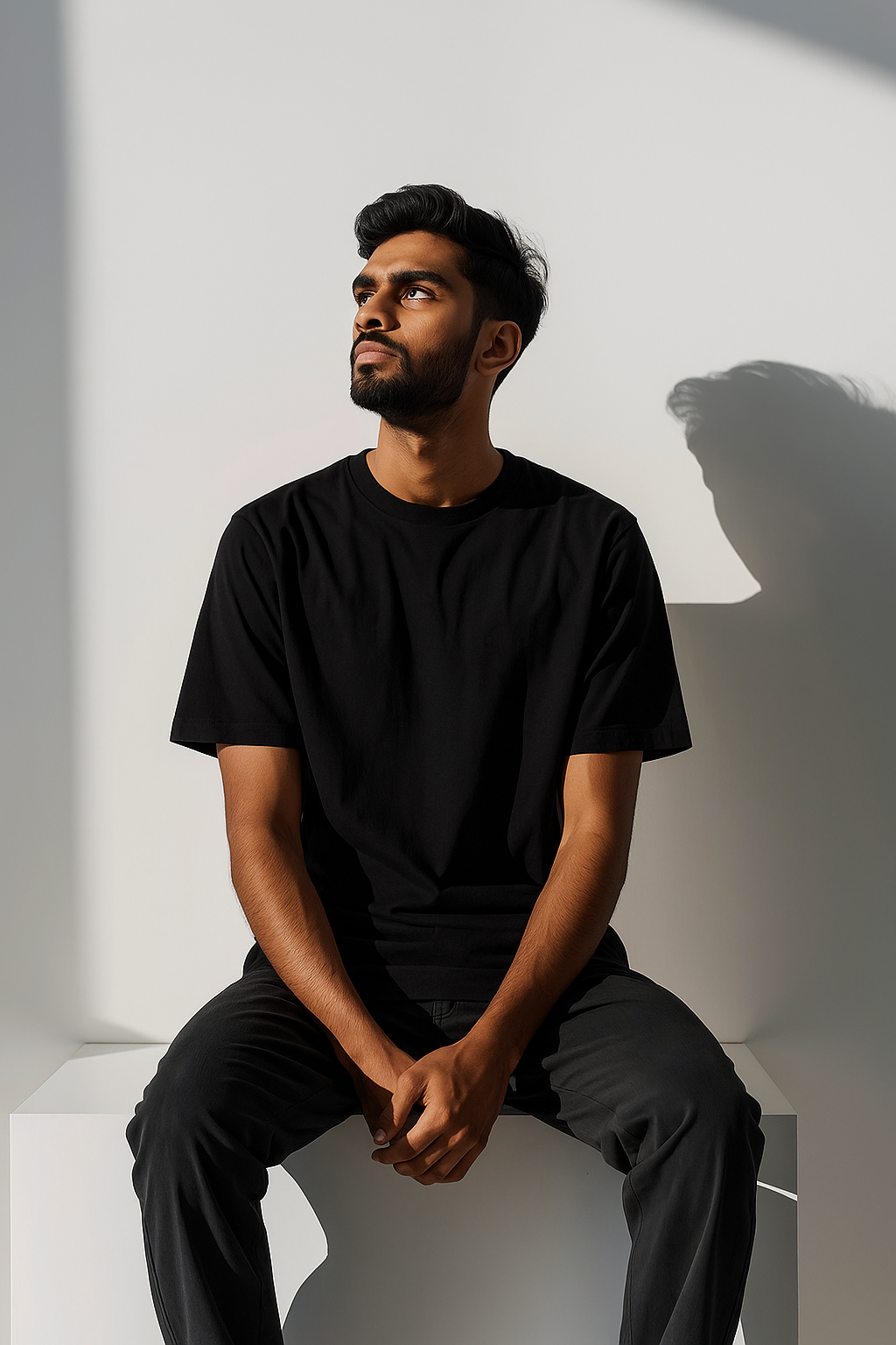 Unisex Regular Black T-Shirt