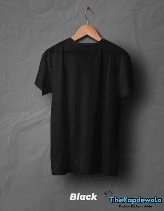 Unisex Regular Black T-Shirt
